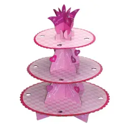 Βάση cup cakes 3όροφη  χάρτινη