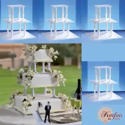 Βάση τούρτας πλαστική 3όροφη