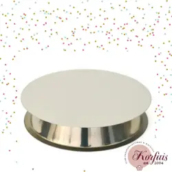 Βάση γαρνιρίσματος περιστρεφόμενη, ανοξείδωτη