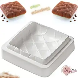 Φόρμα σιλικόνης με τετράγωνο μαξιλάρι