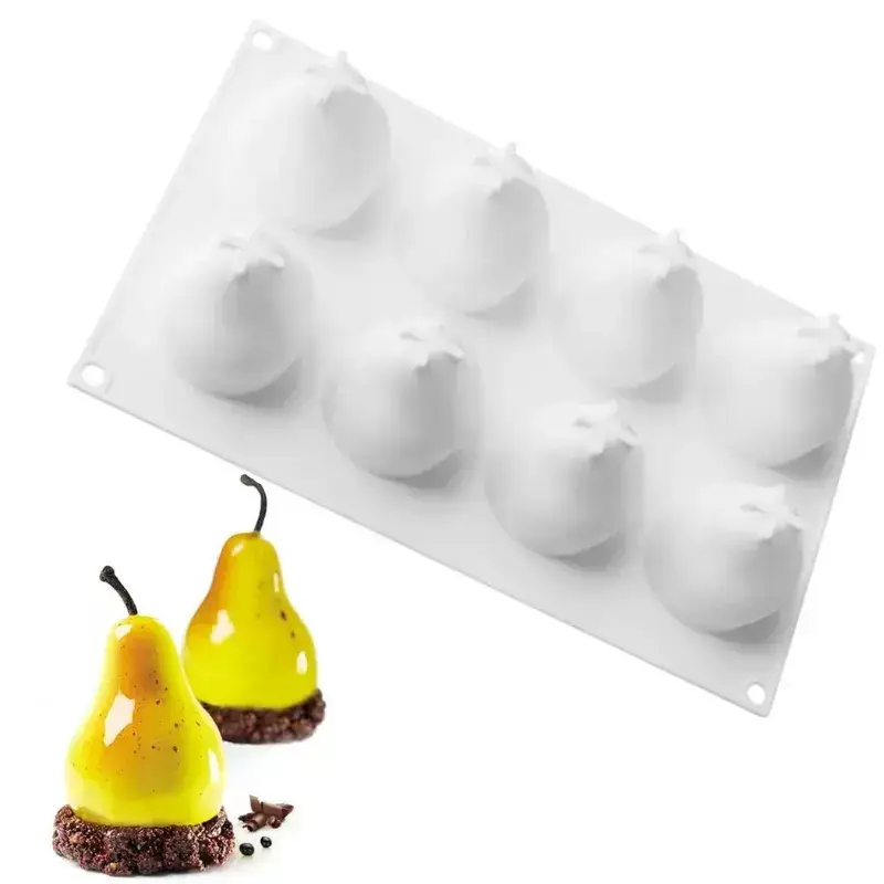 Φόρμα σιλικόνης με αχλάδια