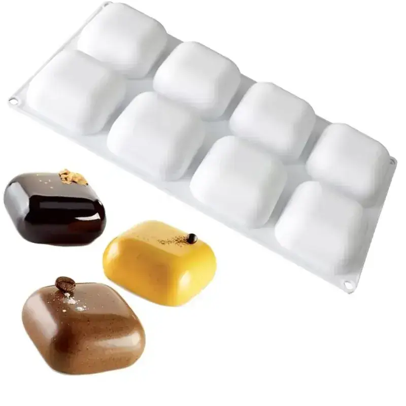 Φόρμα σιλικόνης με μικρά τετράγωνα