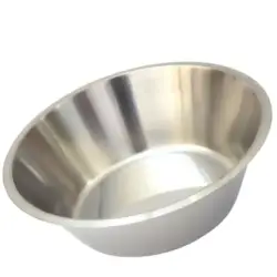 Λεκάνη ανοξείδωτη πάχους 0,80-1mm