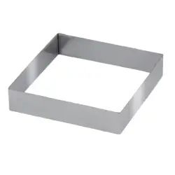 Τσέρκι-στεφάνι αλουμινίου τετράγωνο 52cm
