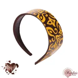 Σοκολατάκια διακοσμητικά dark curls chocolate greca