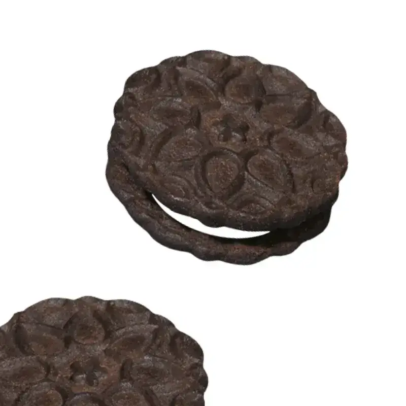 Μπισκότο στρογγυλο μαύρο