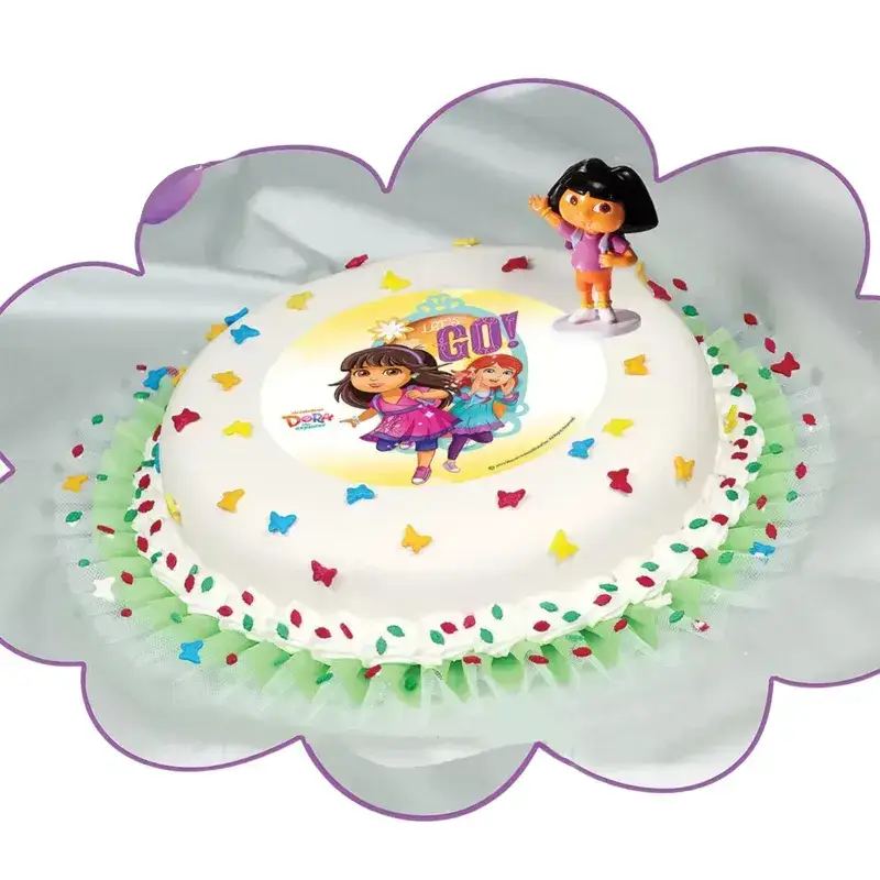 Σχέδιο τούρτας Dora the explorer σετ 20cm
