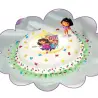 Σχέδιο τούρτας Dora the explorer σετ 20cm