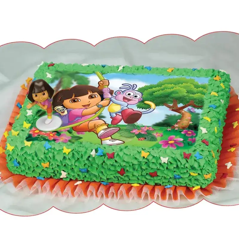 Σχέδιο τούρτας Dora the explorer σετ 20x30cm