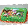 Σχέδιο τούρτας Dora the explorer σετ 20x30cm