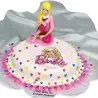 Σχέδιο τούρτας Barbie κοτσιδάκια σετ 20cm