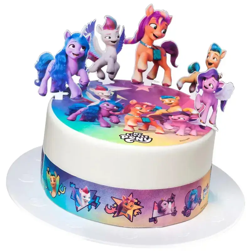 Σχέδιο τούρτας My little pony σετ 20cm