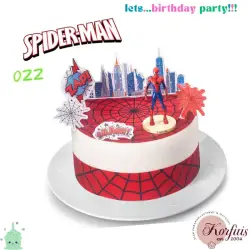 Σχέδιο τούρτας Spiderman σετ 20cm