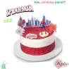 Σχέδιο τούρτας Spiderman σετ 20cm