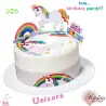Σχέδιο τούρτας Unicorn σετ 20cm