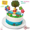 Σχέδιο τούρτας Winnie the pooh σετ 20cm