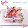 Σχέδιο τούρτας Barbie dreamtopia σετ 20x30cm