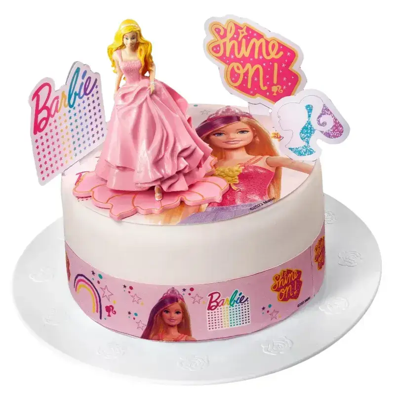 Σχέδιο τούρτας Barbie princess σετ 20cm