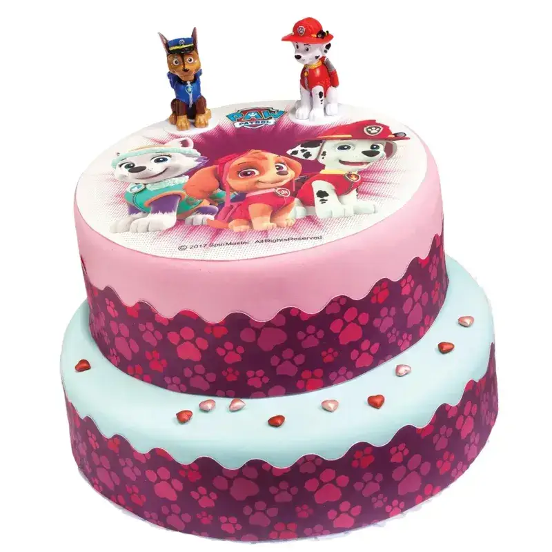 Σχέδιο τούρτας Paw patrol σετ 20cm