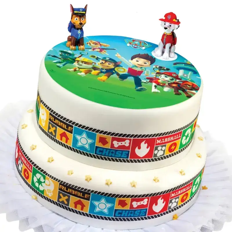 Σχέδιο τούρτας Paw patrol σετ 20cm