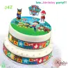 Σχέδιο τούρτας Paw patrol σετ 20cm