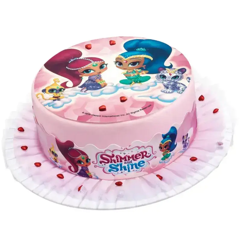 Σχέδιο τούρτας Shimmer & Shine 20cm