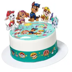 Σχέδιο τούρτας Paw patrol for ever σετ 20cm