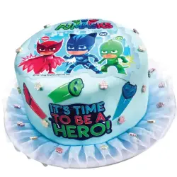 Σχέδιο τούρτας Pj masks cut out  20cm