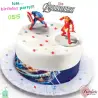 Σχέδιο τούρτας Avengers marvel σετ 20cm