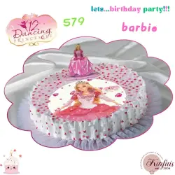 Σχέδιο Barbie με καρδιές σετ 20cm