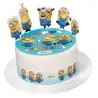 Σχέδιο τούρτας Minions happy birthday σετ 20cm