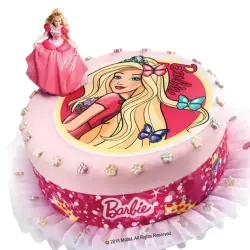 Σχέδιο τούρτας Barbie σετ 20cm