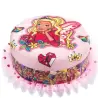 Σχέδιο τούρτας Barbie cut out 20cm