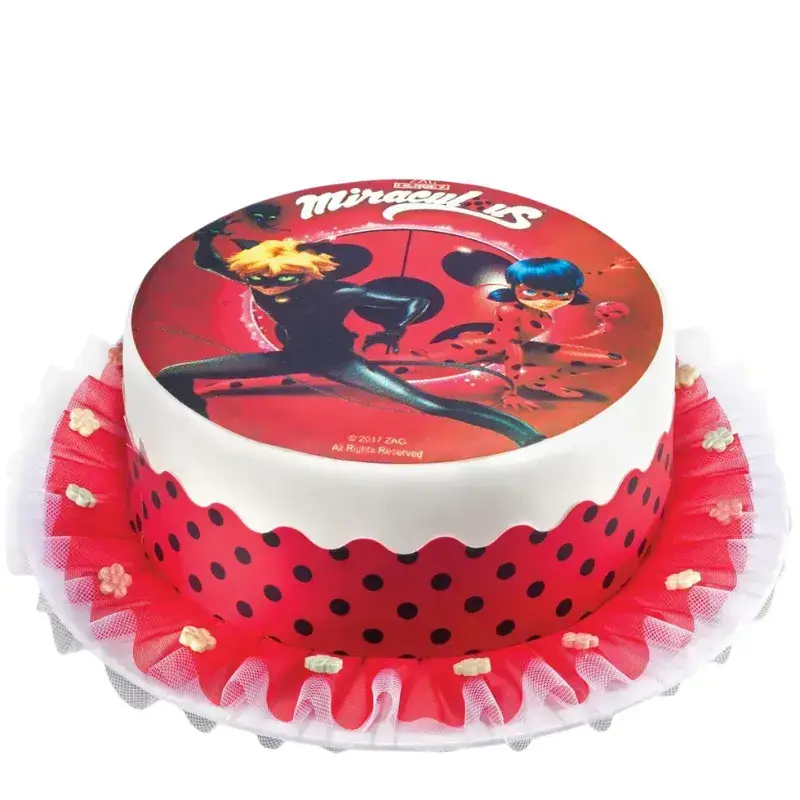 Σχέδιο τούρτας Miraculous 20cm
