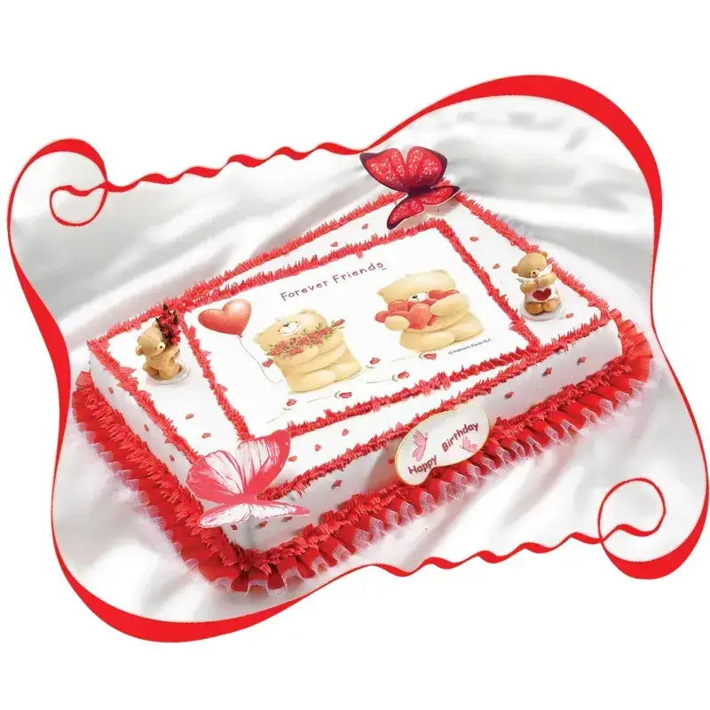 Σχέδιο τούρτας forever friends σετ 20x30cm