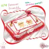 Σχέδιο τούρτας forever friends σετ 20x30cm