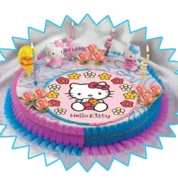 Σχέδιο τούρτας hello kitty σετ 20cm