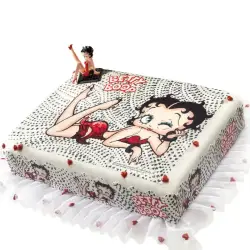 Σχέδιο τούρτας Betty boop σετ 20x30cm