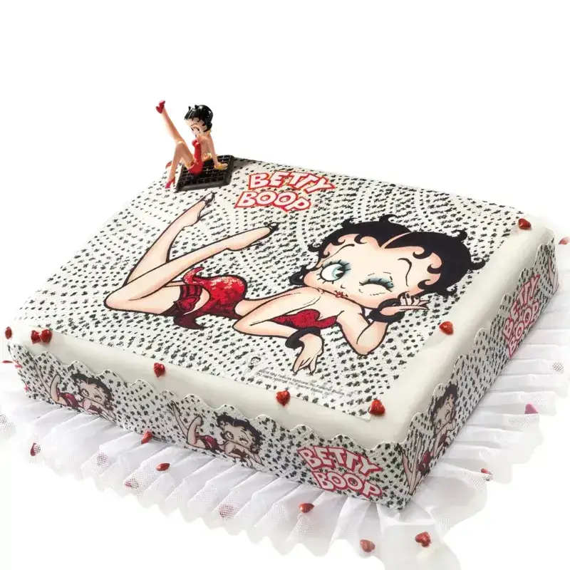 Σχέδιο τούρτας Betty boop σετ 20x30cm