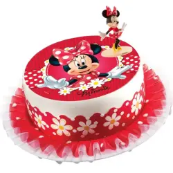 Σχέδιο τούρτας Minnie mouse σετ 20cm