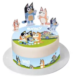 Σχέδιο τούρτας Bluey σετ 20cm