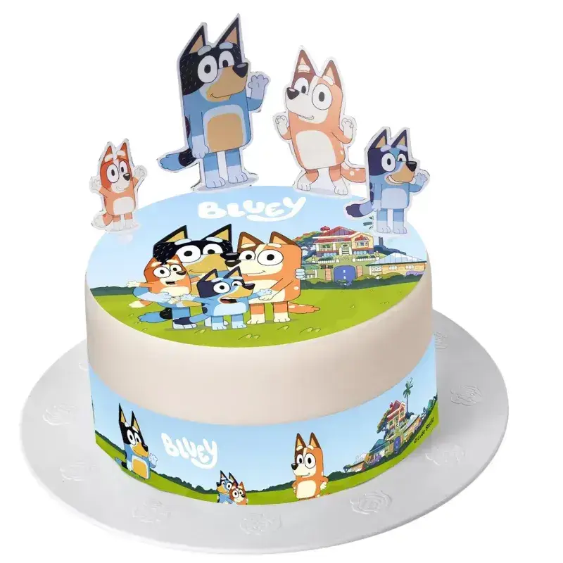 Σχέδιο τούρτας Bluey σετ 20cm