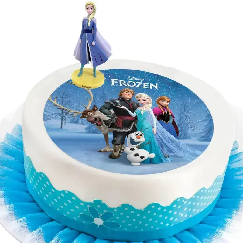 Σχέδιο τούρτας Frozen elsa σετ 20cm