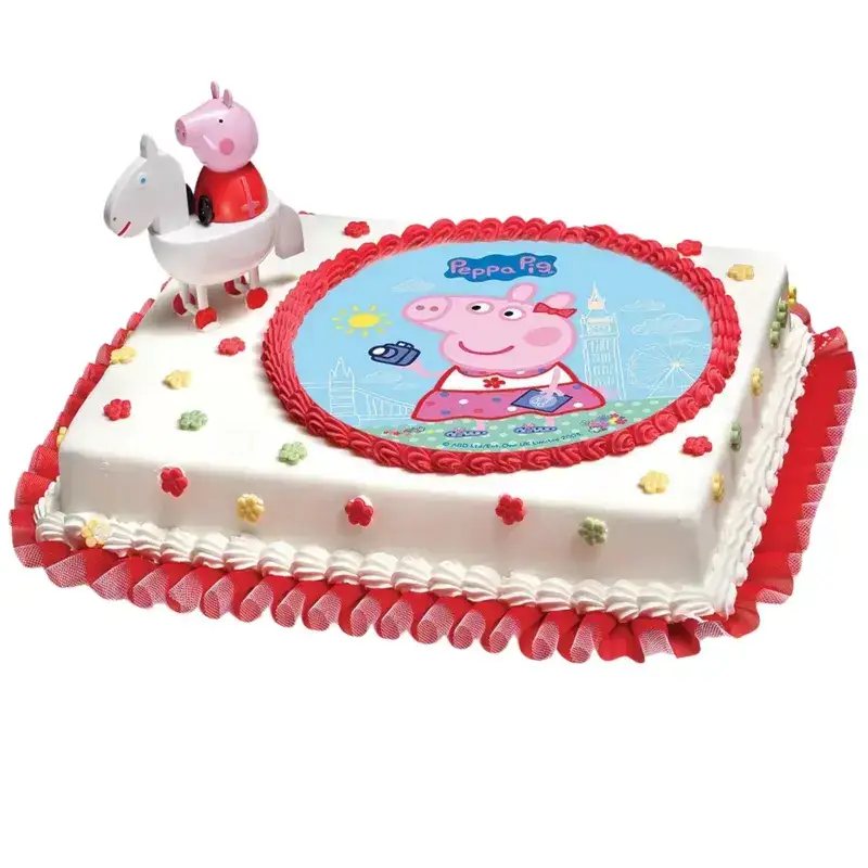 Σχέδιο τούρτας Peppa pig σετ 20cm