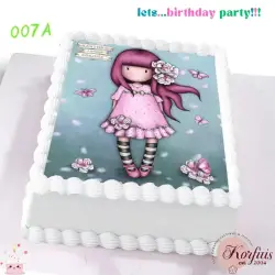 Σχέδιο τούρτας Santoro σετ 20x30cm