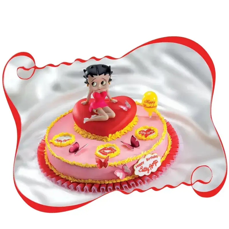 Σχέδιο τούρτας betty boop σετ