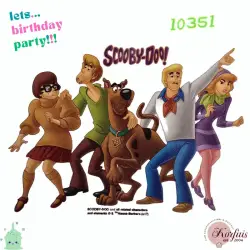 Σχέδιο τούρτας Scooby doo 20x30cm