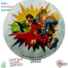 Σχέδιο τούρτας Justice League 20cm