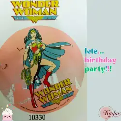 Σχέδιο τούρτας Wonder woman 20cm