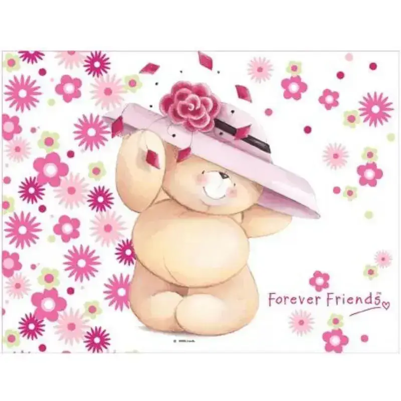 Σχέδιο τούρτας forever friend 20x30cm